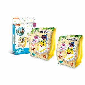 MONDO BABY SHARK Dětské plavecké rukávky, žlutá, velikost obraz