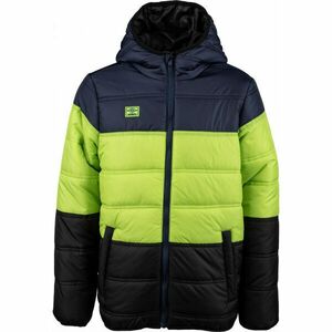 Umbro IMLA Dětská prošívaná bunda, reflexní neon, velikost 128-134 obraz