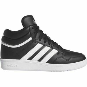 adidas HOOPS 4.0 MID J Dětské kotníkové tenisky, černá, velikost 35.5 obraz