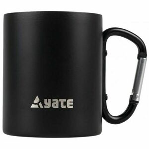 YATE COLOR 0, 3L Hrnek s karabinkou, černá, velikost obraz