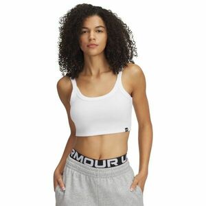 Under Armour RIVAL RIB BABY TANK Dámské tílko, bílá, velikost obraz