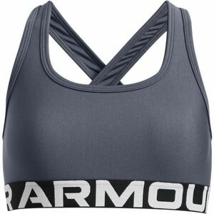 Under Armour CROSSBACK BRA Dívčí podprsenka, tmavě šedá, velikost obraz