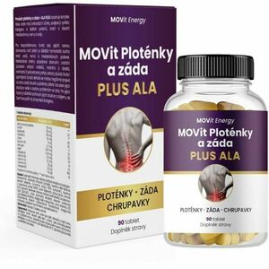 MOVIT ENERGY MOVIT PLOTÉNKY A ZÁDA PLUS ALA 90 TABLET Doplněk stravy, , velikost obraz
