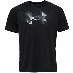 Under Armour TECH PRINT FILL Pánské tričko, černá, velikost obraz