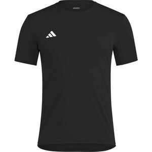 adidas ADIZERO TEE Pánské sportovní triko, černá, velikost obraz