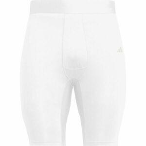 adidas TF SHRT TIGHT M Pánské tréninkové šortky, bílá, velikost obraz