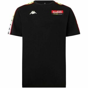 Kappa 222 BANDA RAN VR46 TRAVEL Pánské tričko, černá, velikost obraz