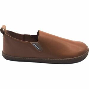 PEGRES SLIP-ON BF 82 0.1 Pánské barefoot boty, hnědá, velikost obraz