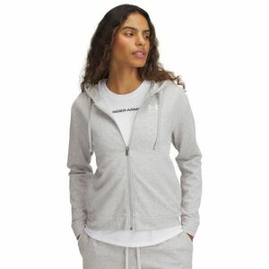 Under Armour RIVAL TERRY HOODIE Dámská mikina, šedá, velikost obraz