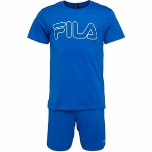 Fila SET SHORT SLEEVES T-SHIRT AND SHORT PANTS IN JERSEY Pánské pyžamo, modrá, velikost obraz
