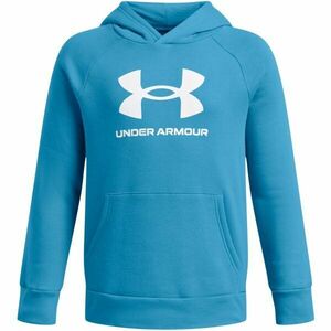 Under Armour RIVAL Chlapecká mikina, světle modrá, velikost XL obraz