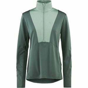 KARI TRAA KAREN H/Z MIDLAYER Dámská fleece mikina, zelená, velikost obraz