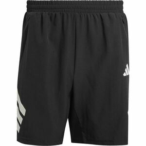 adidas ICON 3-STRIPES SHORT Pánské fitness kraťasy, černá, velikost obraz