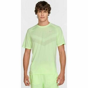 Nike STRIDE Pánské běžecké triko, reflexní neon, velikost XXL obraz