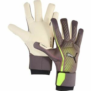 Puma ULTRA ULTIMATE HYBRID Pánské brankářské rukavice, fialová, velikost obraz