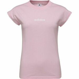 adidas ESSENTIALS LINEAR Dámské triko, růžová, velikost obraz