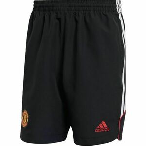 adidas MANCHESTER UNITED UBD SHORTS Pánské fotbalové šortky, černá, velikost obraz