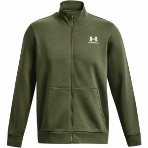 Under Armour ESSENTIAL FLEECE NOVELTY TRACK Pánská mikina, khaki, velikost obraz