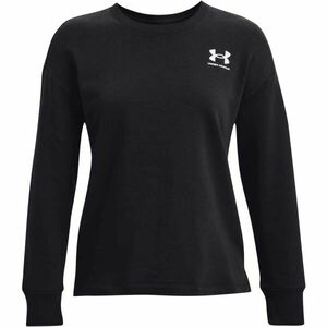 Under Armour RIVAL FLEECE OVERSIZE CREW Dámská mikina, černá, velikost obraz