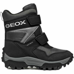 Geox J HIMALAYA Chlapecké zimní boty, tmavě šedá, velikost obraz