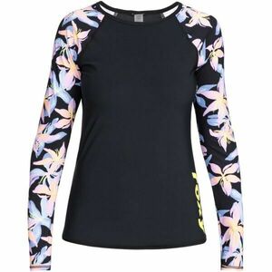 Roxy ACTIVE LS LYCRA PRINTED 2 Dámské surfovací triko, černá, velikost obraz