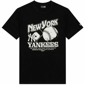 New Era NEW YORK YANKEES MLB Pánské triko, černá, velikost obraz