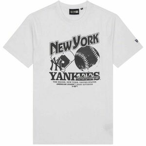 New Era NEW YORK YANKEES MLB Pánské triko, bílá, velikost obraz