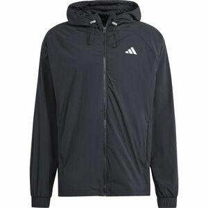 adidas TENNIS PRO SEMI-TRANSPARENT JACKET Pánská tenisová bunda, černá, velikost obraz