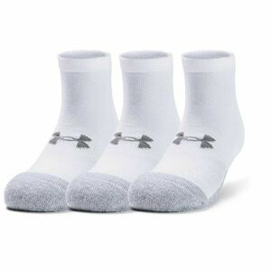 Under Armour HEATGEAR LOW CUT 3PK Unisex ponožky, bílá, velikost obraz