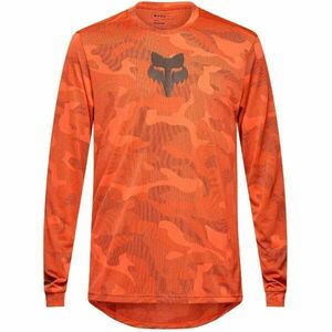 Fox RANGER TRU DRI LS Pánský dres na kolo, oranžová, velikost obraz