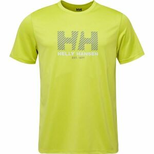 Helly Hansen HH TECH GRAPHIC UPF 50+ T-SHIRT 2.0 Pánské triko, žlutá, velikost obraz