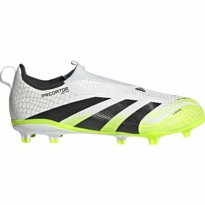 adidas PREDATOR LEAGUE LL FG/MG J Dětské kopačky, bílá, velikost 38 obraz