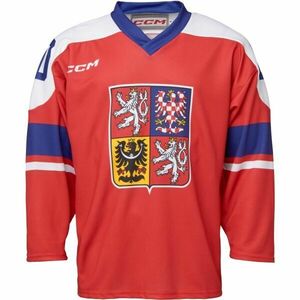 Střída FAN ČR ČERVENKA Hokejový dres, červená, velikost obraz