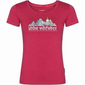 PROGRESS AROMA NEPAL Dámské outdoorové triko, červená, velikost obraz