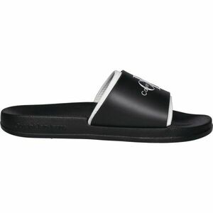 Calvin Klein SLIDE MONOGRAM Pánské pantofle, černá, velikost obraz