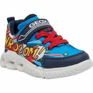 Geox J WROOM B. D Dětská vycházková obuv, modrá, velikost obraz