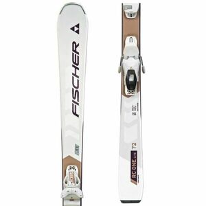 Fischer RC ONE LITE 72 SLR + RS9 GW SLR Dámské sjezdové lyže, bílá, velikost obraz