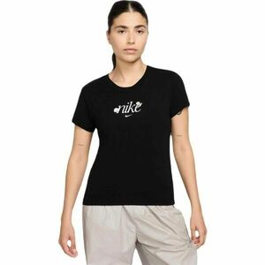 Nike SPORTSWEAR CHILL KNIT Dámské tričko, černá, velikost obraz