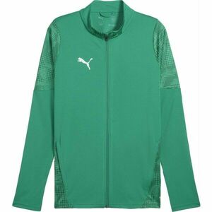 Puma TEAMCUP TRAINING JACKET Pánská fotbalová bunda, zelená, velikost obraz