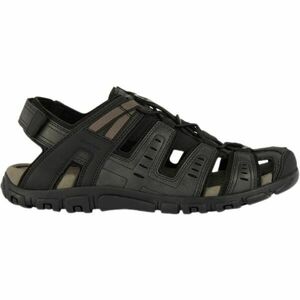Geox UOMO SANDAL STRADA Pánské sandály, černá, velikost obraz