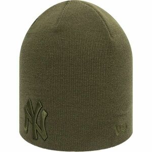 New Era LEAGUE ESSENTIAL SKULL KNIT NEYYAN Kulich, khaki, velikost UNI obraz