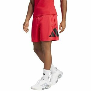 adidas TRAIN ESSENTIALS LOGO SHORTS Pánské šortky, červená, velikost obraz