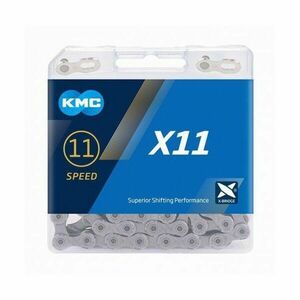 KMC X11R Řetěz, stříbrná, velikost obraz