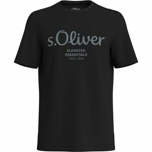 s.Oliver RLBS T-SHIRT SS NOOS Pánské tričko, černá, velikost XXXL obraz