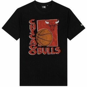 New Era CHICAGO BULLS NBA WORDMARK Pánské triko, černá, velikost obraz