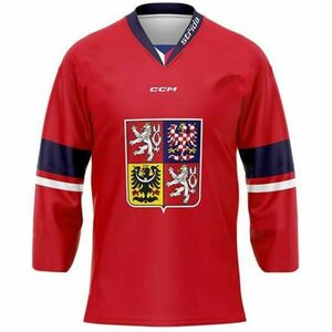 Střída FAN ČR EHT Hokejový dres, červená, velikost obraz