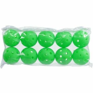 FREEZ PRIME II 10 PCS Florbalový míček, zelená, velikost obraz