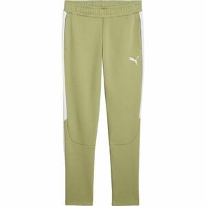 Puma TEAMEVOSTRIPE PANTS Pánské tepláky, khaki, velikost obraz