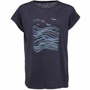 Lotto WAVE TEE Dámské triko, tmavě šedá, velikost obraz
