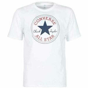 Converse STANDARD FIT CHUCK PATCH CORE Unisex tričko, bílá, velikost obraz